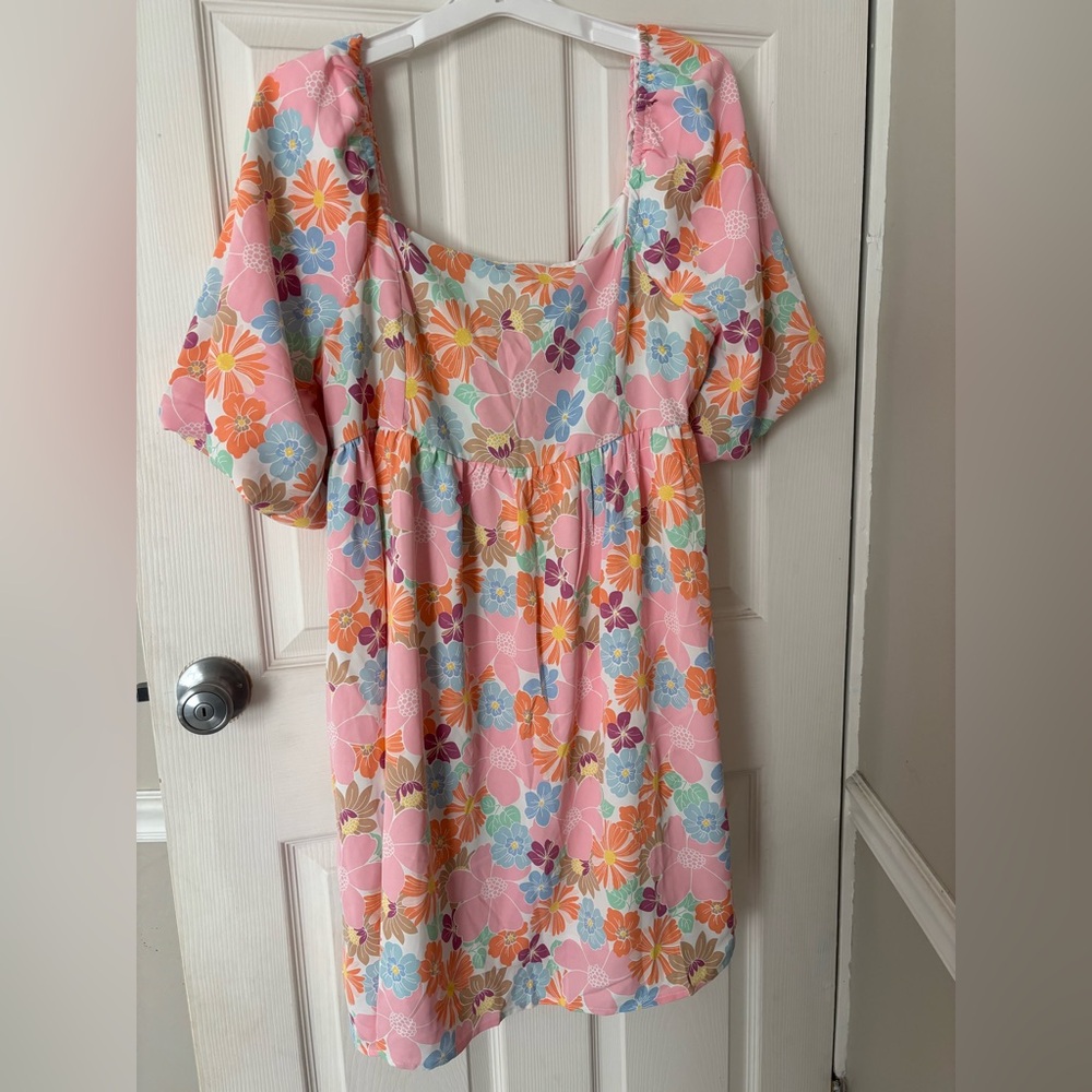 Floral Pink Women's Top